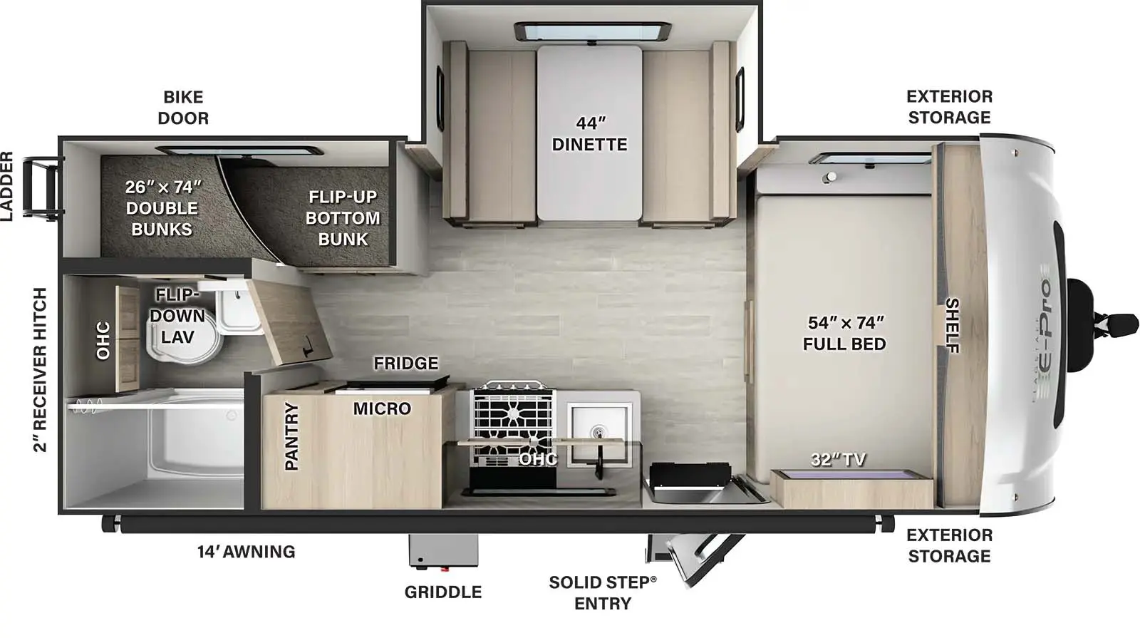 E20BHS Floorplan Image